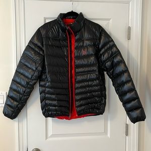 Black Spyder ski jacket
